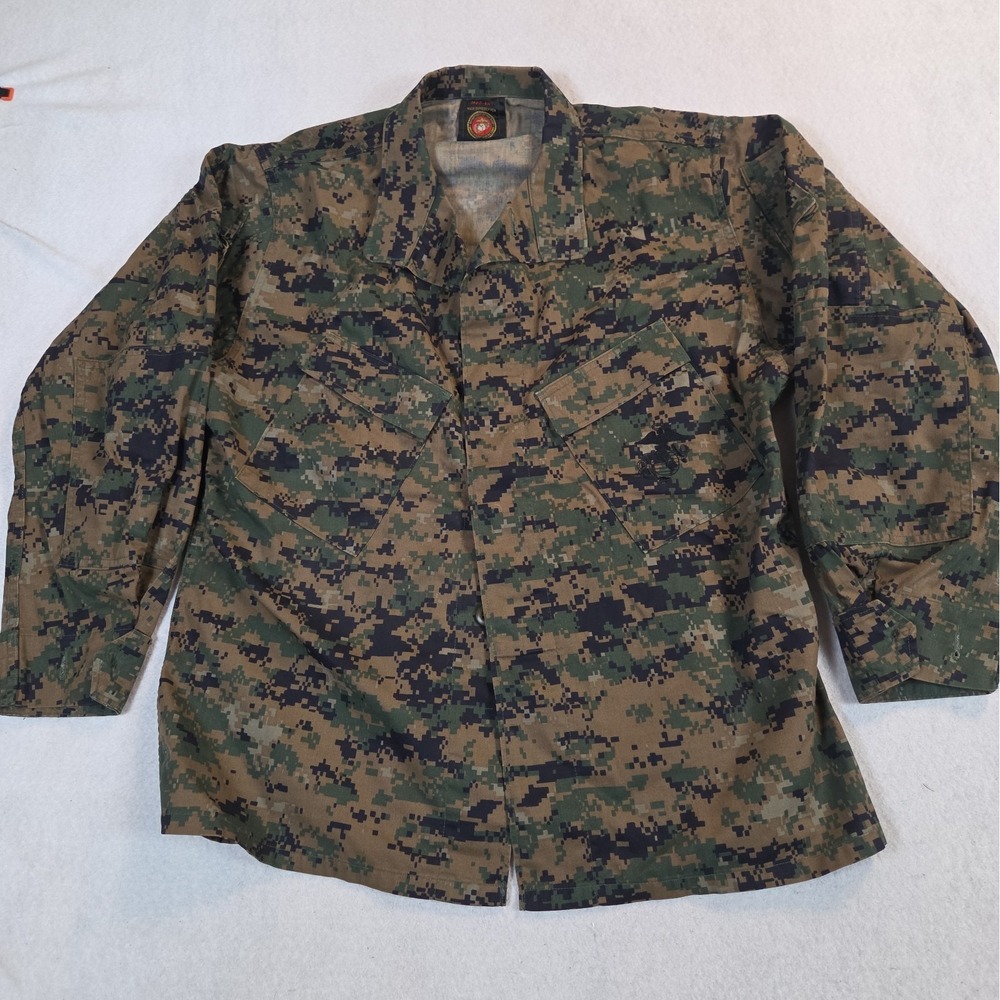 USMC Marine Perimeter Insect Guard Blouse  Woodland Marpat Camo med-reg